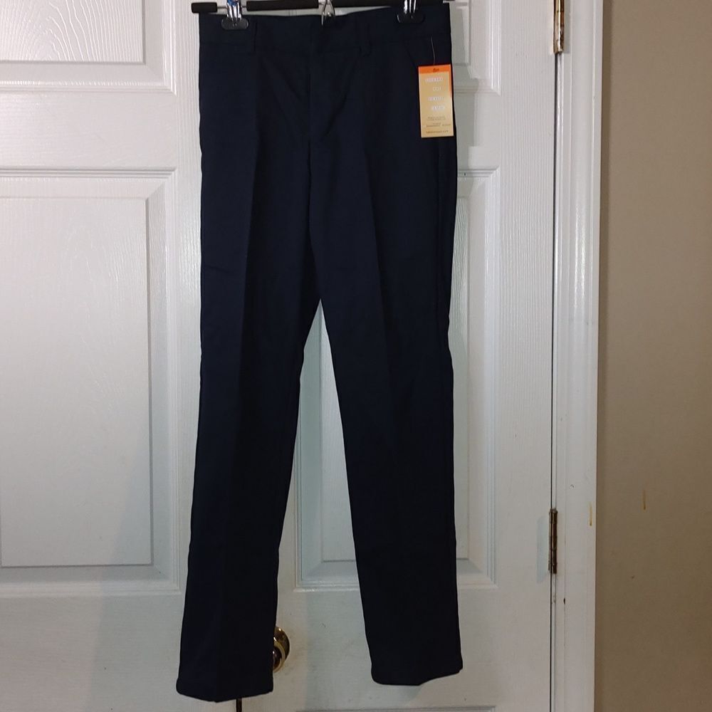 French Toast navy school uniform  relaxed fit  pants Sz 12S